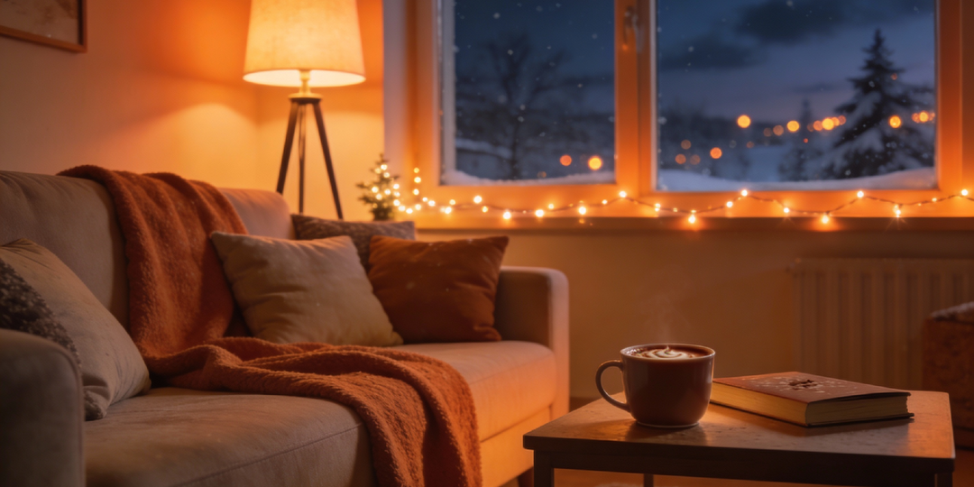 Зимний уют без лишних покупок: как «подогреть» квартиру семью простыми шагами