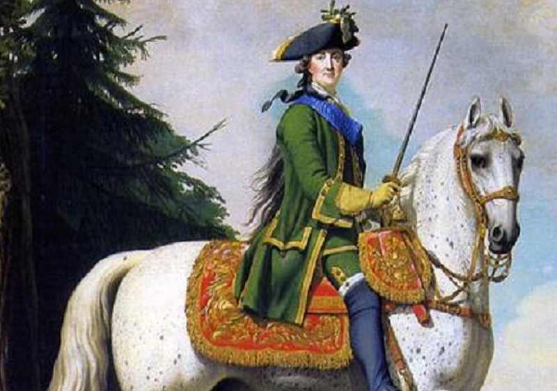 Портрет Екатерины Великой. Художник Вергилиус Эриксен.