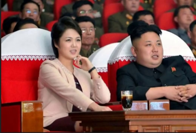 Ли Соль Чжу и Ким Чен Ын. Фото из открытого источника в Яндексе