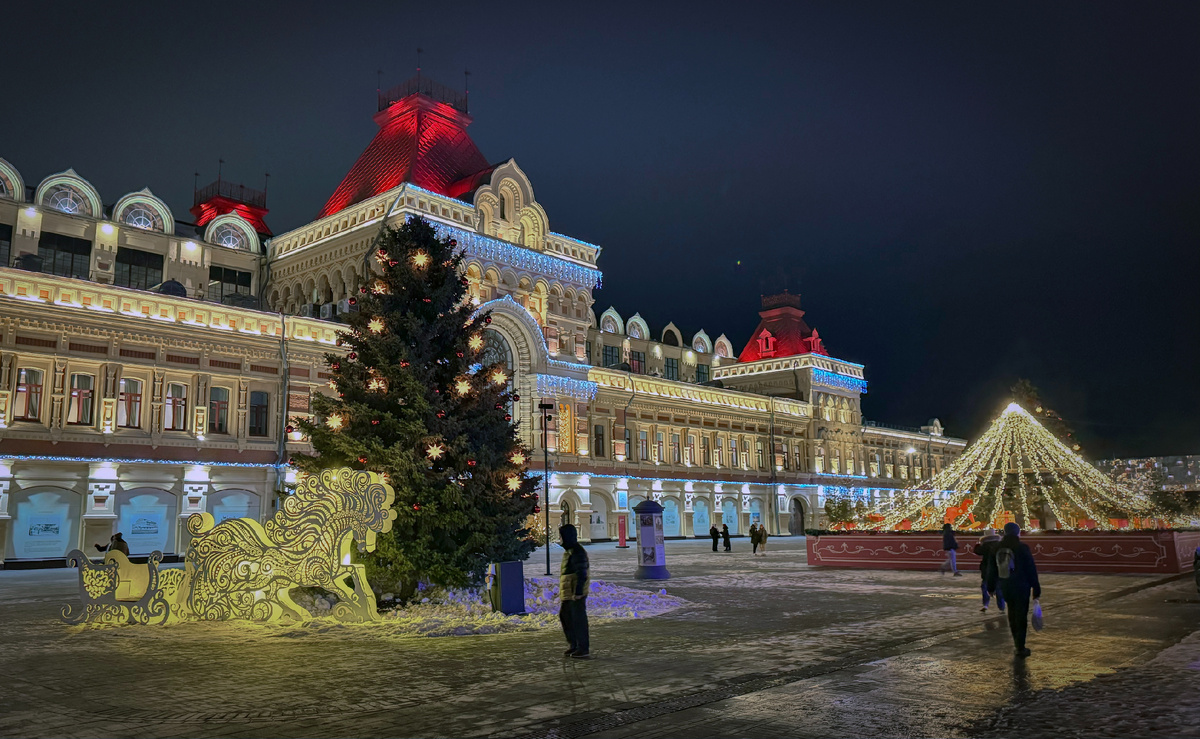 Главный ярмарочный дом Нижегородской ярмарки. Фото автора