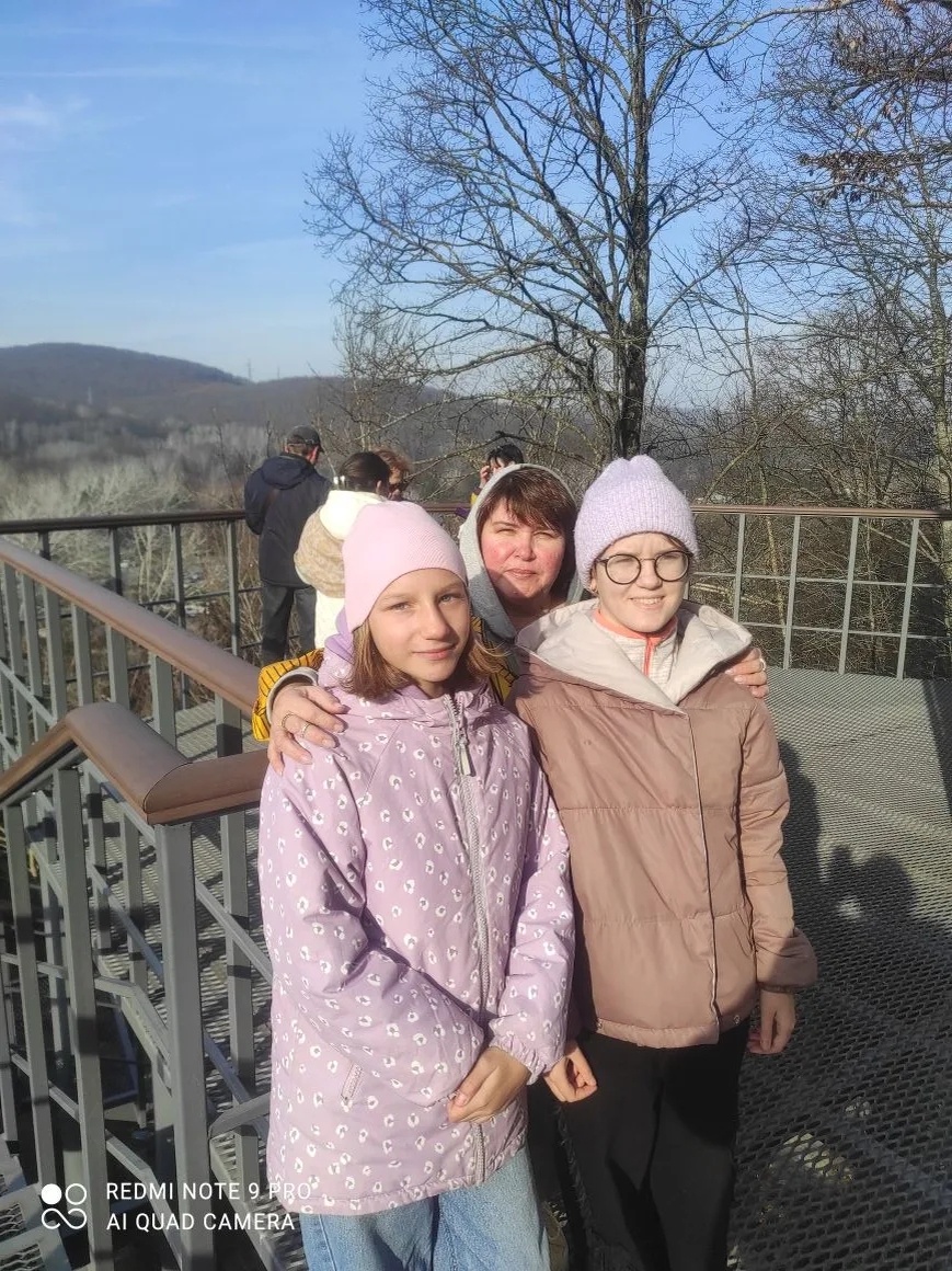 Я со старшей и младшей