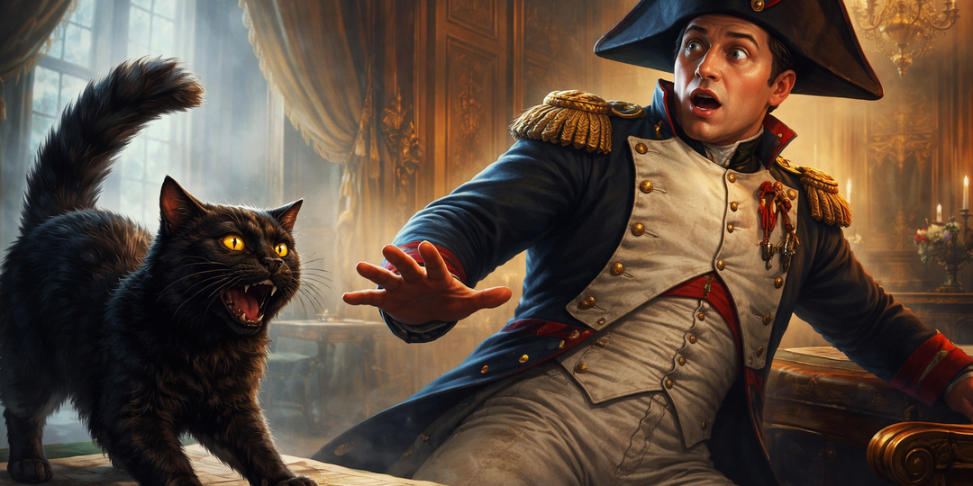 Неизвестная слабость Наполеона: великий завоеватель, который… трепещет при виде кошек? История знаменитой фобии
