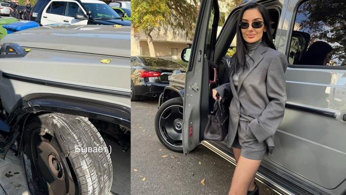 Россиянка на гелике протаранила авто воров, собиравшихся ограбить её дом в Лос-Анджелесе. Обложка © Telegram / SHOT