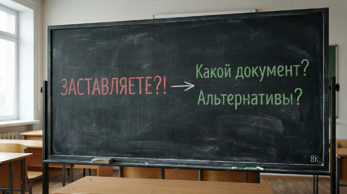 Переход от агрессии к дипломатичным вопросам школе.
