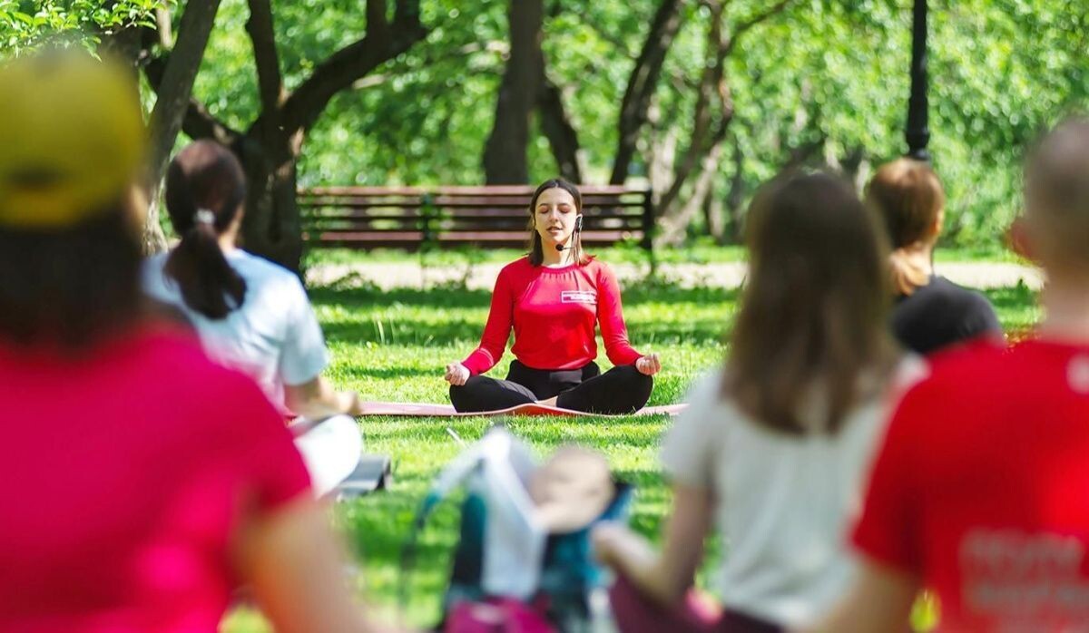     Медиитация. Источник: mos.ru Автор фото: Пресс-служба Департамента спорта города Москвы
