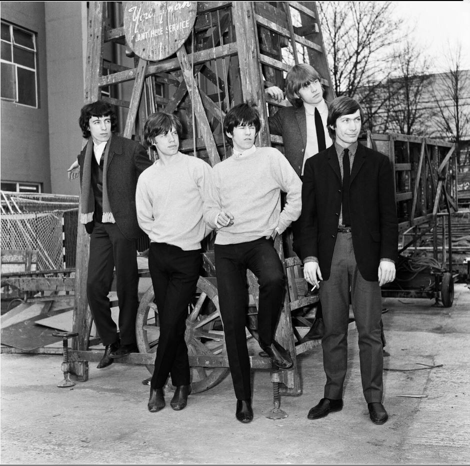 The Rolling Stones на «The Ready Steady Go Mod Ball at Wembley Empire Pool». 8 апреля 1964 года.