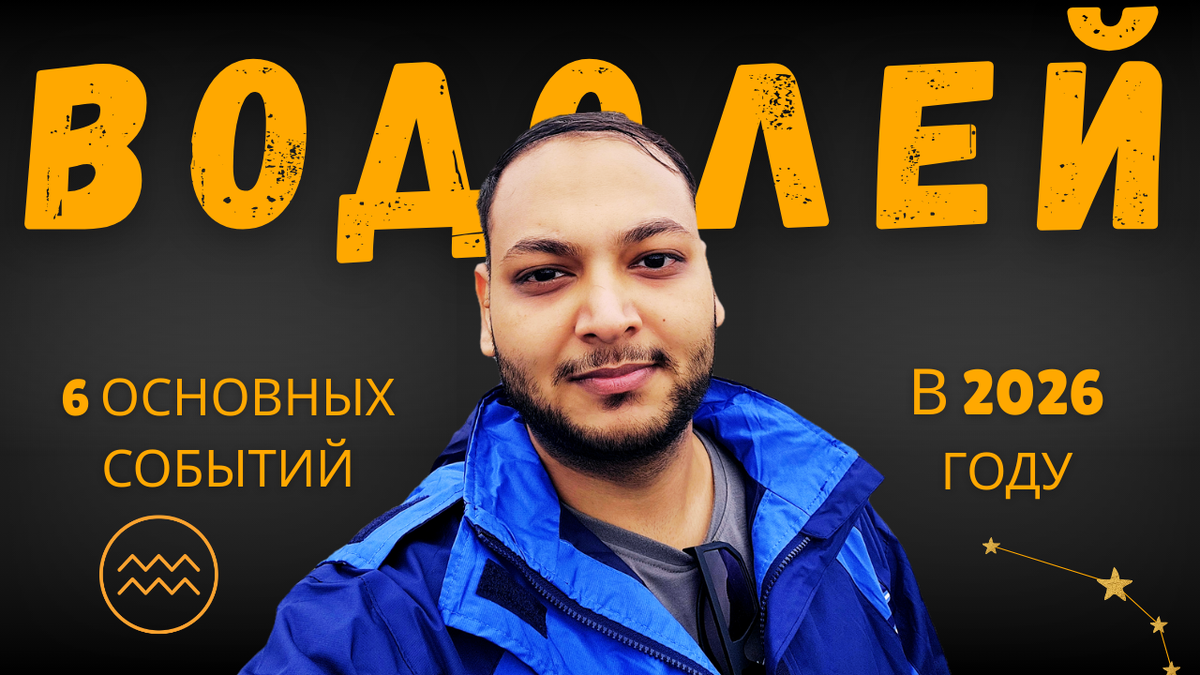 Водолей — Эти 6 событий произойдут в твоей жизни в 2026 году