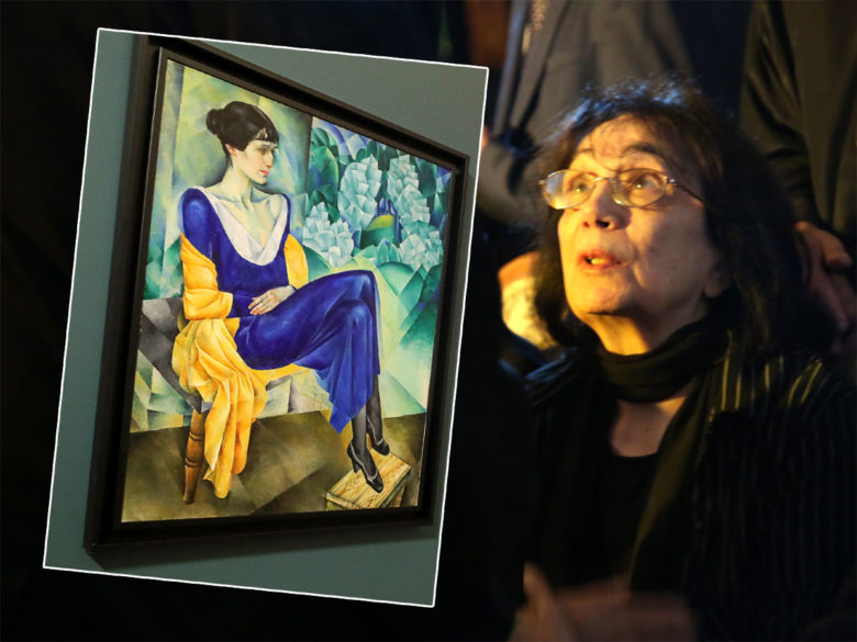 Гитана Леонтенко продает на аукционах архивы Ахматовой. Фото: Борис Кудрявов и Александр Демьянчук/© «ИТАР-ТАСС»