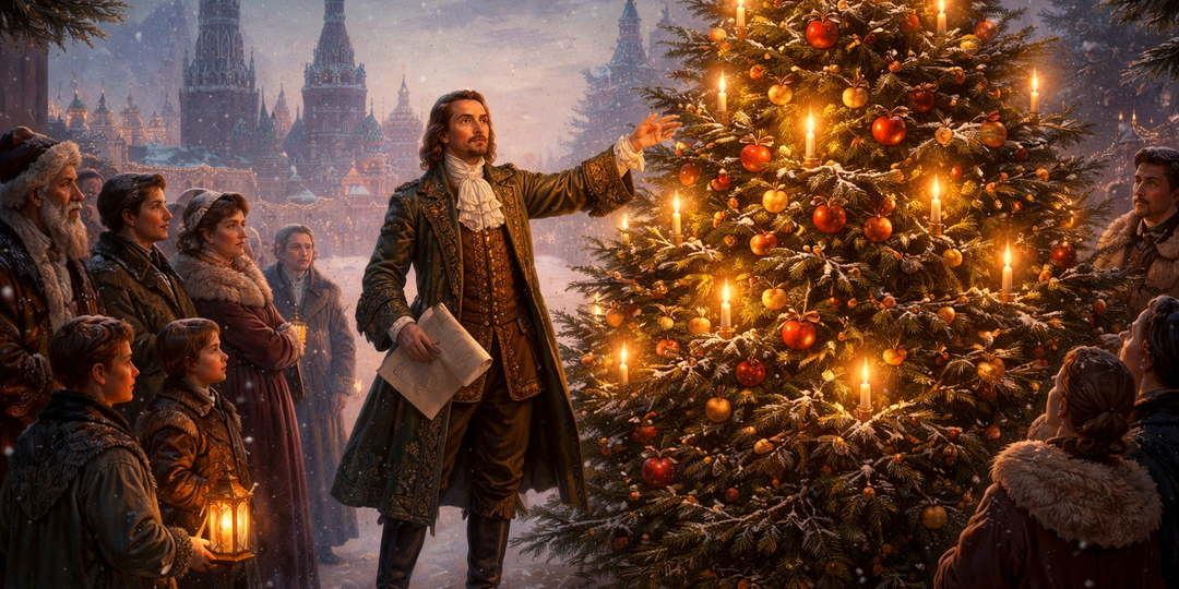 Когда ёлка была символом перемен: история первого Нового года по-петровски