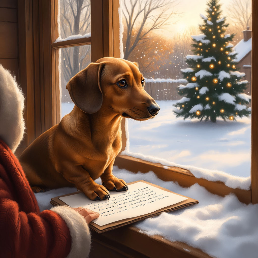 Я надумала написать письмо Деду Морозу