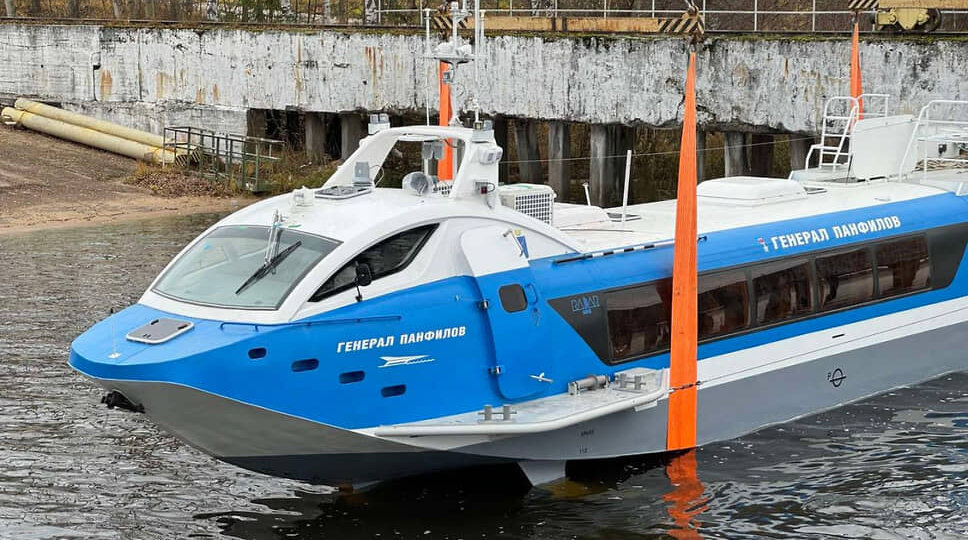 Нижегородские судостроители отправили «Генерала Панфилова» в Саратов