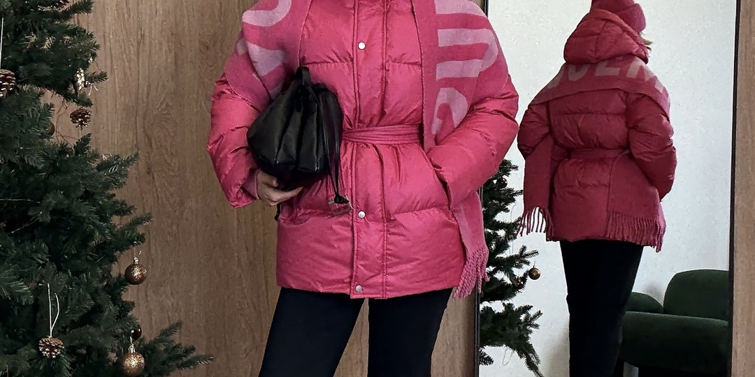 Стильные зимние пуховики♥️