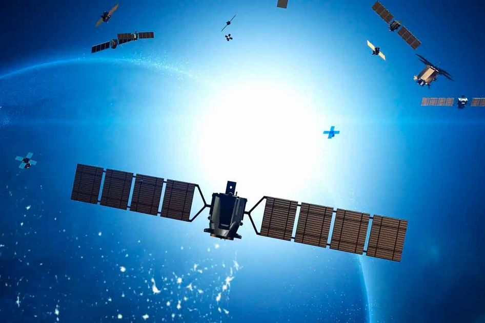 Спутники на околоземной орбите. Рисунок: Shutterstock, yucelyilmaz