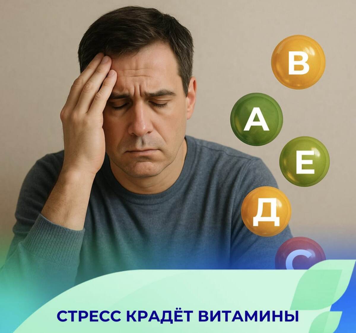 😤Стресс крадёт витамины

А знаете ли вы, что стресс не только вызывает усталость и раздражительность, но и действует как безжалостный вор❓Он утраивает расход жизненно важных биологически активных веществ в вашем организме. 👉Пока вы нервничаете, тело запускает экстренную биохимическую программу выживания, и её цена для здоровья высока.

Что происходит? В момент стресса надпочечники выбрасывают гормоны кортизол и адреналин. Чтобы производить их в огромных количествах, организм сжигает накопленные резервы, а для их синтеза и работы требуются тонны «строительного сырья». Так, например, расход витаминов группы В (особенно В1, В5, В6, В12, В9) возрастает в 5–10 раз, ведь без них нервная система не может функционировать.

Такое «биохимическое банкротство» ведёт к синдрому выгорания надпочечников, ухудшению памяти и концентрации из-за нехватки «топлива» для мозга, ослаблению иммунитета и обострению хронических заболеваний.

Стресс — это не только эмоции, это биохимическая «чрезвычайная ситуация», требующая ресурсов. Снизить его воздействие помогает ✅Ментал Комфорт. Фитоформула предоставляет нервной системе «строительные кирпичики», которые забрал стресс, — витамины С, В₁, В₃, В₆, В₉, В₁₂, магний. 🌱А экстракты пассифлоры, зверобоя, боярышника и бакопы Монье, входящие в состав ✅«Ментал Комфорт», эффективно снижают эмоциональное напряжение, уменьшают проявления тревоги, депрессии и неврозов, повышают настроение и умственную работоспособность.

Делая репост моим постам вы делаете здоровей своих друзей в ваших соц.сетях. Нажмите пожалуйста на репост сделав добро. 
Напишите пожалуйста комментарий под этим постом выразив своё мнение на эту тему.
