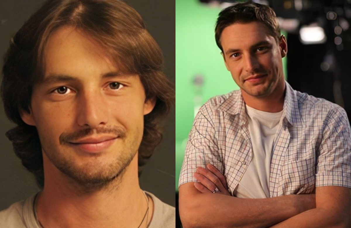 на фото Антон Батырев в молодости 