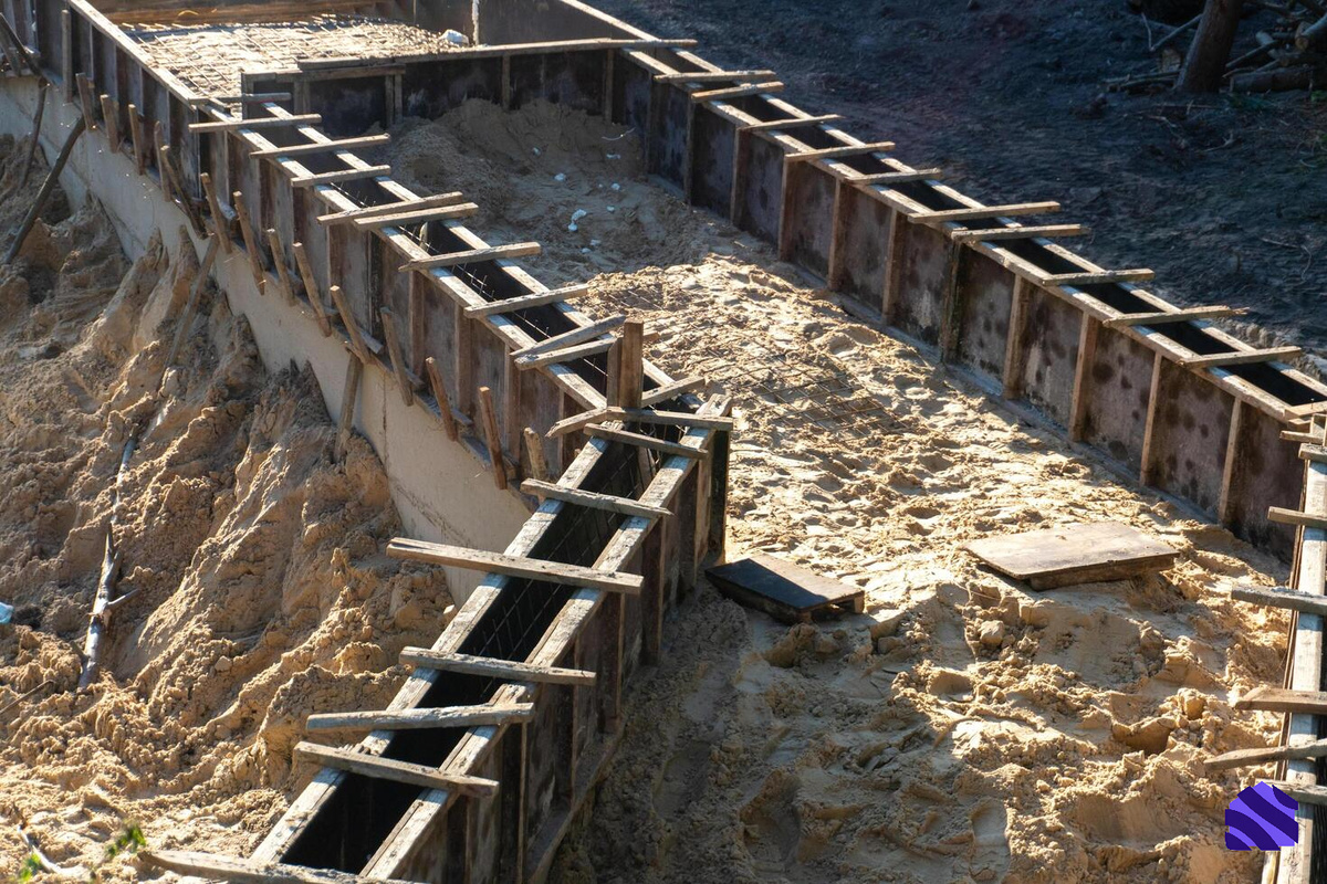 Ленточный фундамент