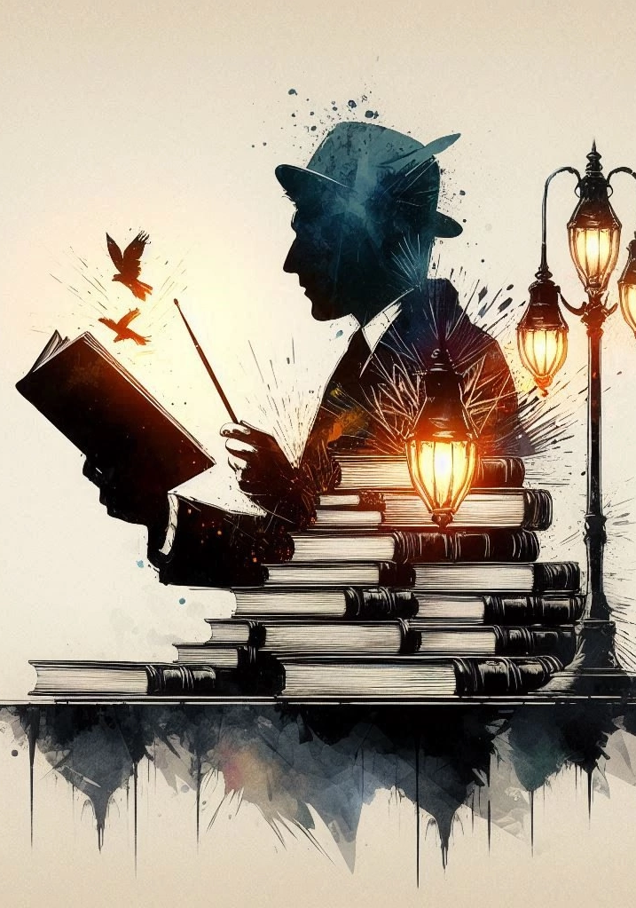 Арт от сообщества ВК "Говорящая с нейросетью"