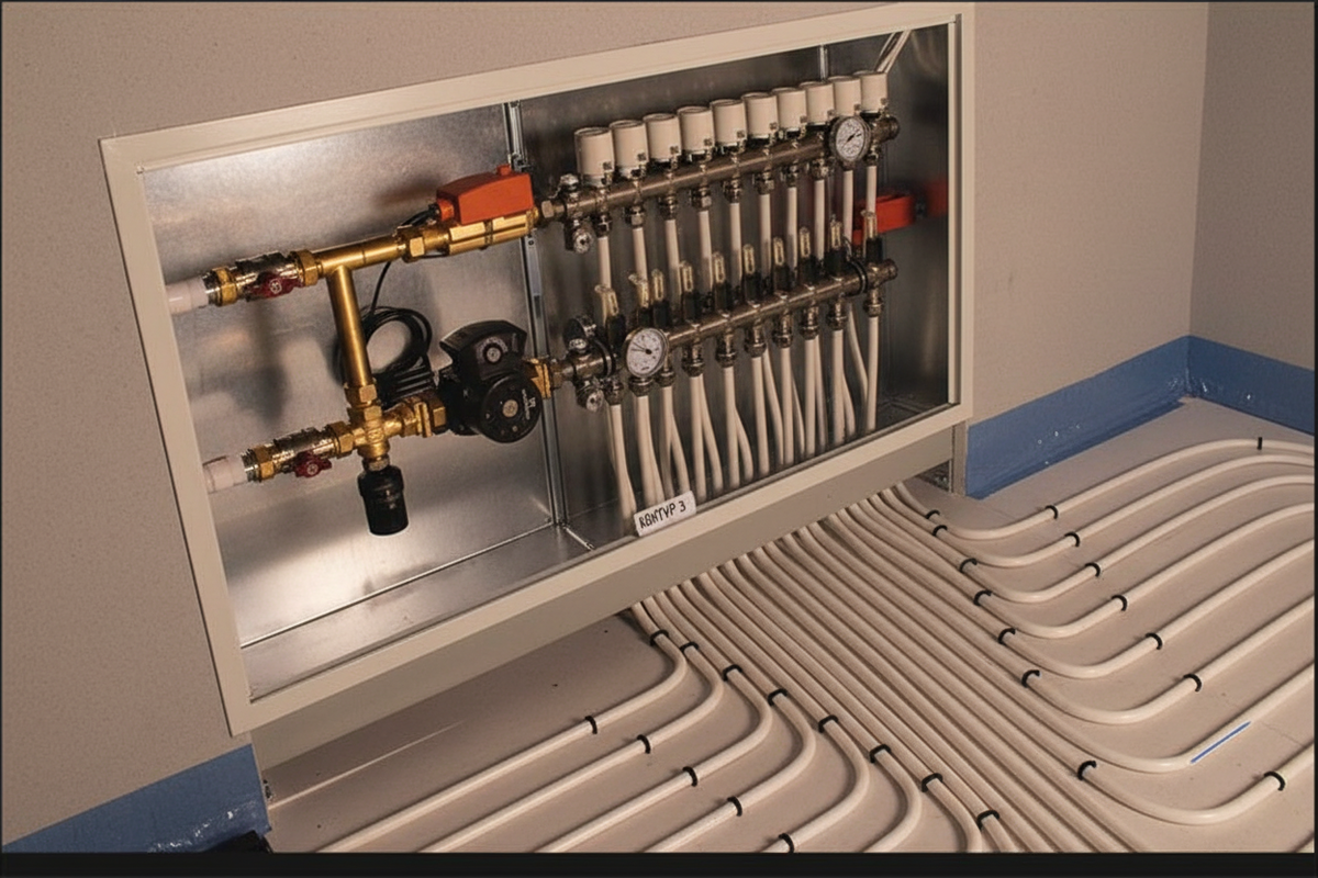 Выбираем насос для водяного теплого пола