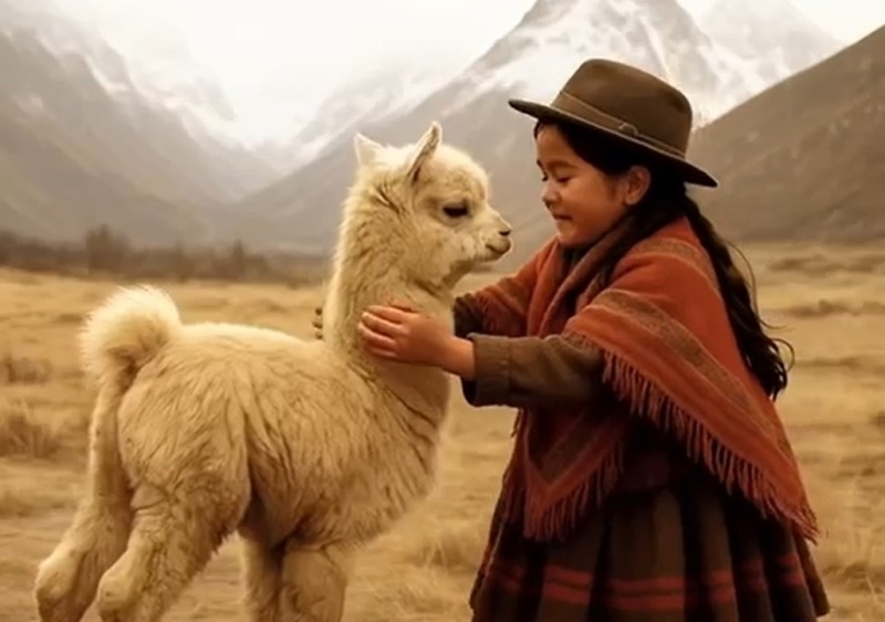 Перуанские альпака, свойства шерсти альпака | Posteleon.ru