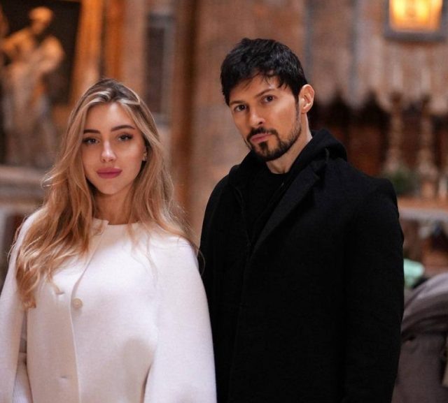    Юлия Вавилова и Павел Дуров. Фото: социальные сети