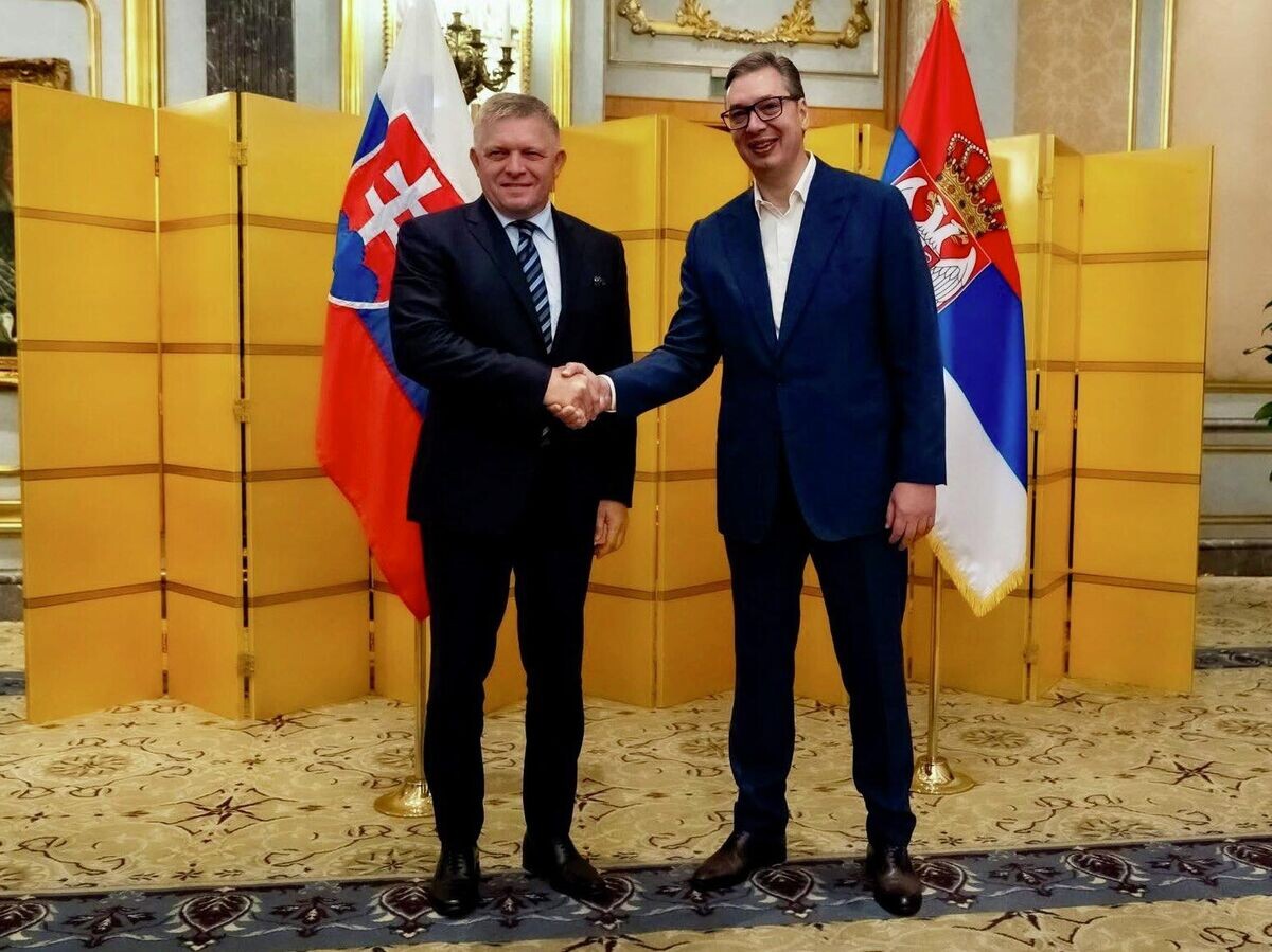    Фото, опубликованное Робертом Фицо в соцсети X | © Фото : Robert Fico/X