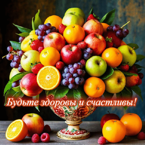 Будьте здоровы и счастливы