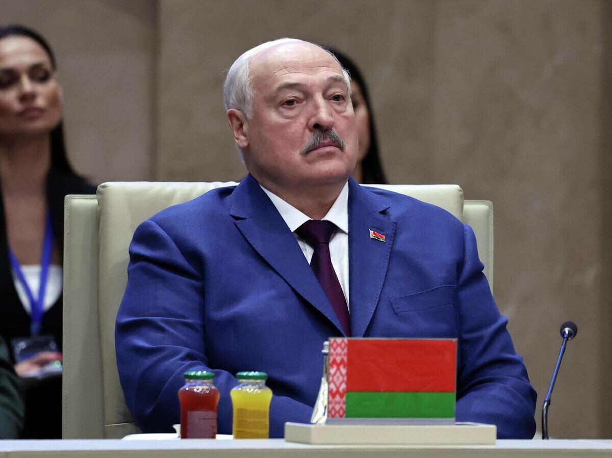    Президент Белоруссии Александр Лукашенко на заседании Совета коллективной безопасности ОДКБ в расширенном составе в Бишкеке | © РИА Новости / POOL