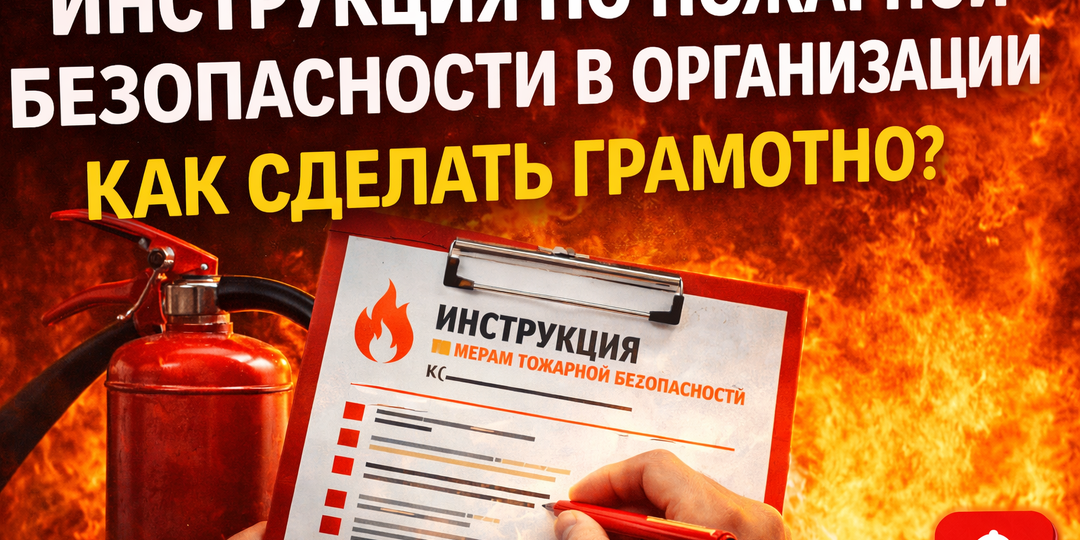 Инструкция по пожарной безопасности в организации: как сделать документ, который реально работает