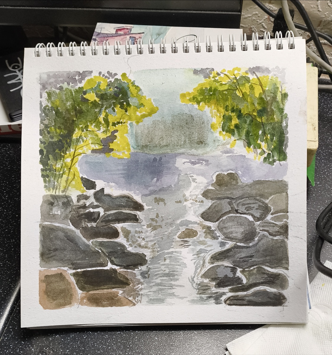 Акварель. 19.10.25