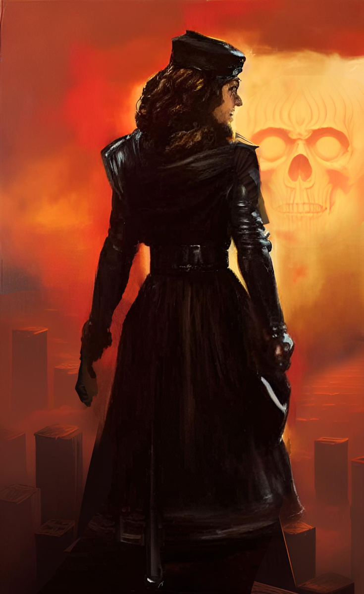 Справедливая смерть. Иллюстрация создана с помощью нейросети DreamAI и программы Photoshop.