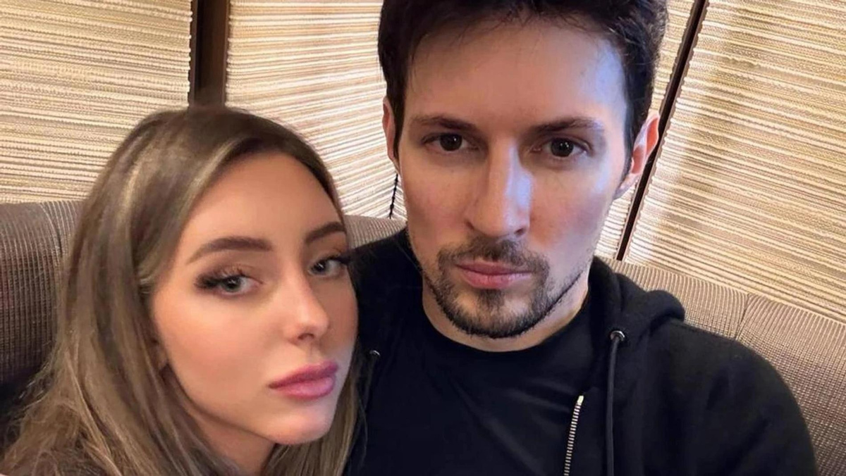    Юлия Вавилова и Павел Дуров. Фото: ТГ-канал Павла Дурова