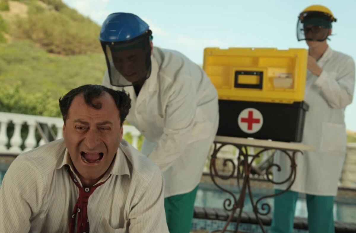 Кадр из ремейка фильма «Кавказская пленница», 2014 год