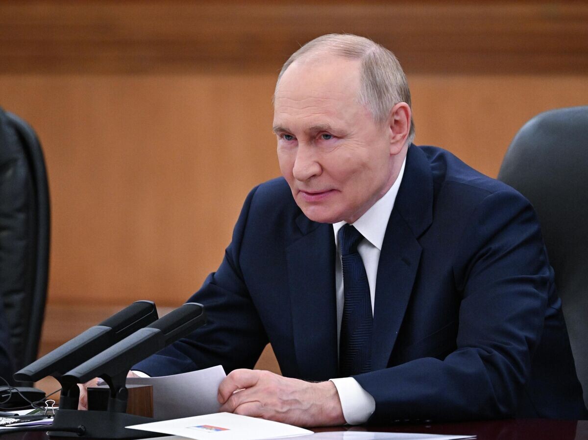    Президент РФ Владимир Путин© РИА Новости . Сергей Бобылев