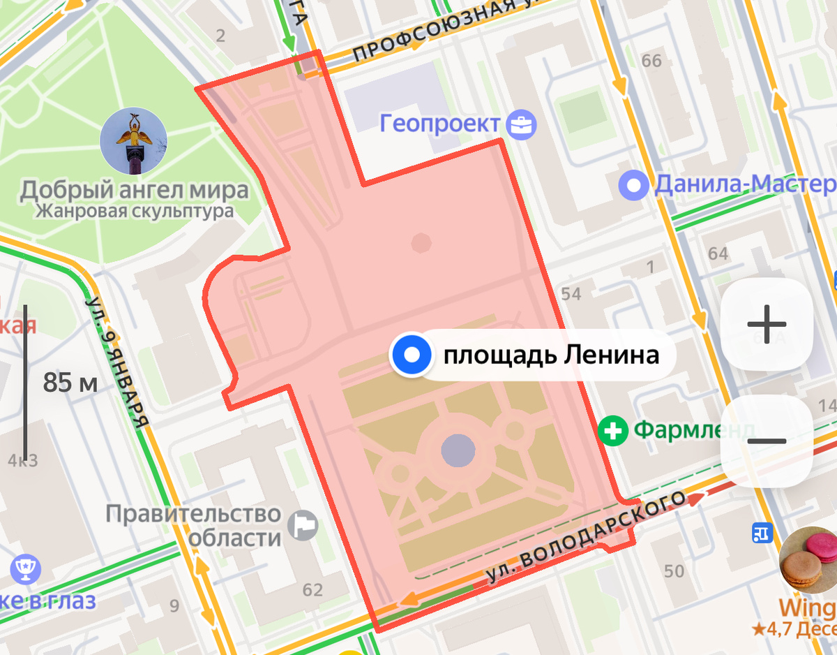    Площадь Ленина в Оренбурге будут убирать за 1,2 миллиона