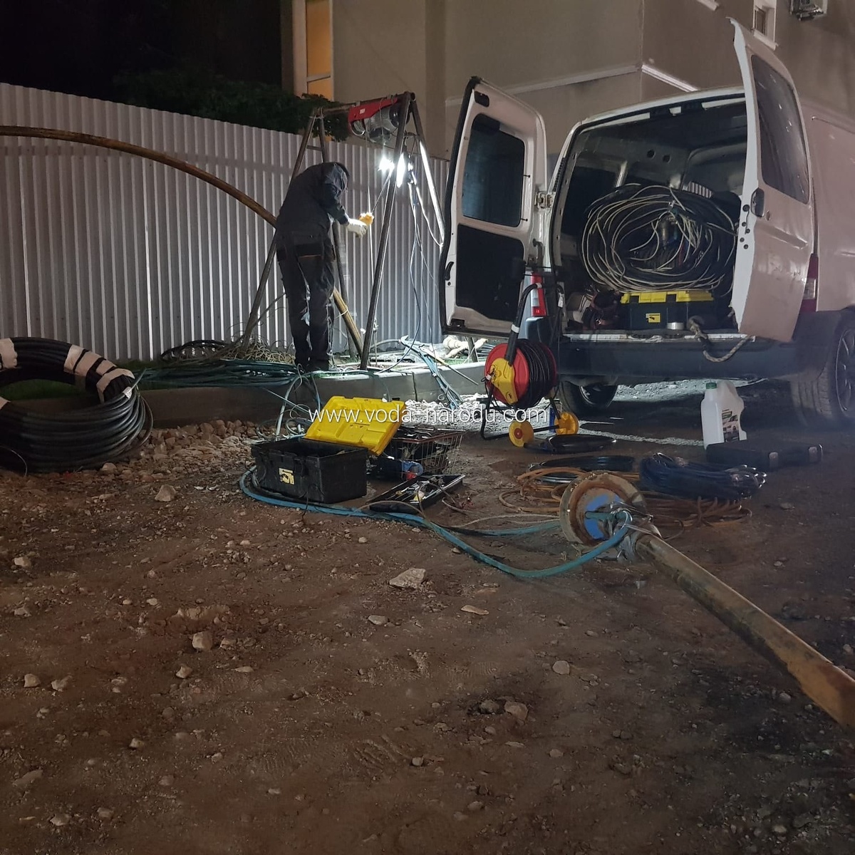 замена насоса в скважине