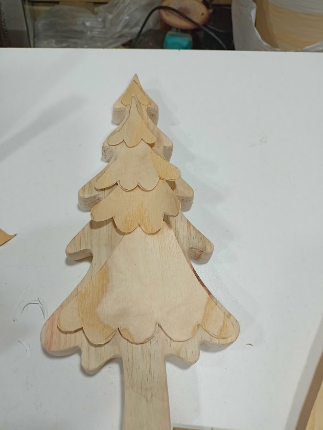 объём шпоном