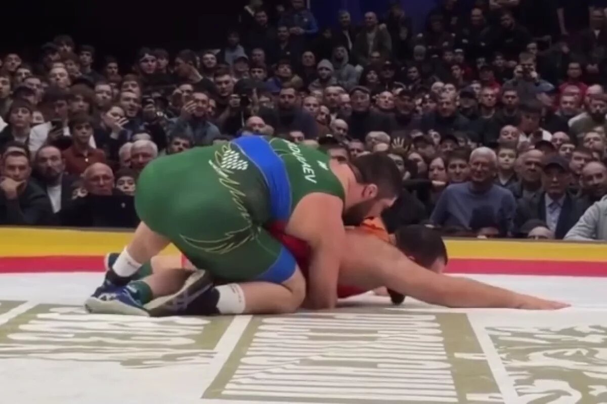    Матчевая встреча по вольной борьбе «Осетия — Дагестан» завершилась вничью