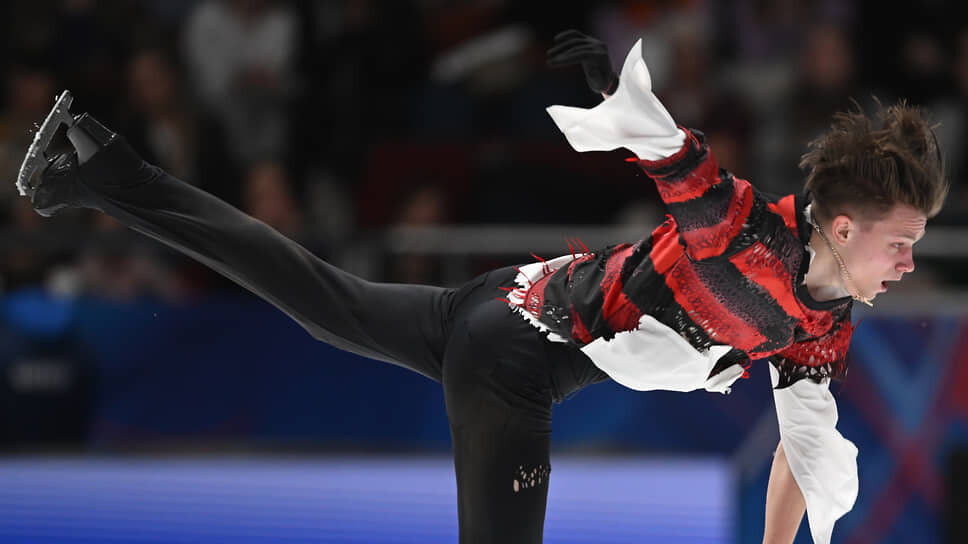 Фигурист Евгений Семененко.📷Фото: Дмитрий Лебедев / Коммерсантъ