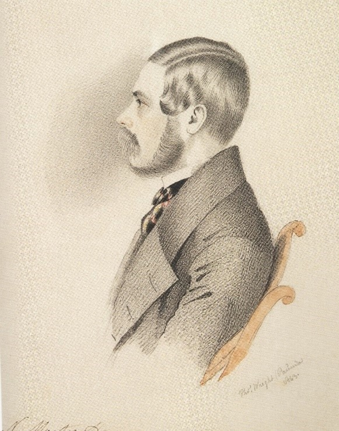 Николай Соломонович Мартынов. Портрет. Т. Райт.