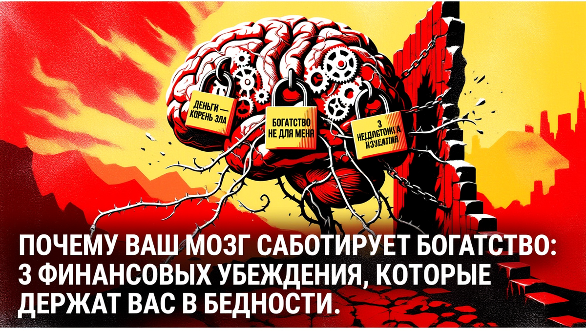 Ваш мозг саботирует богатство