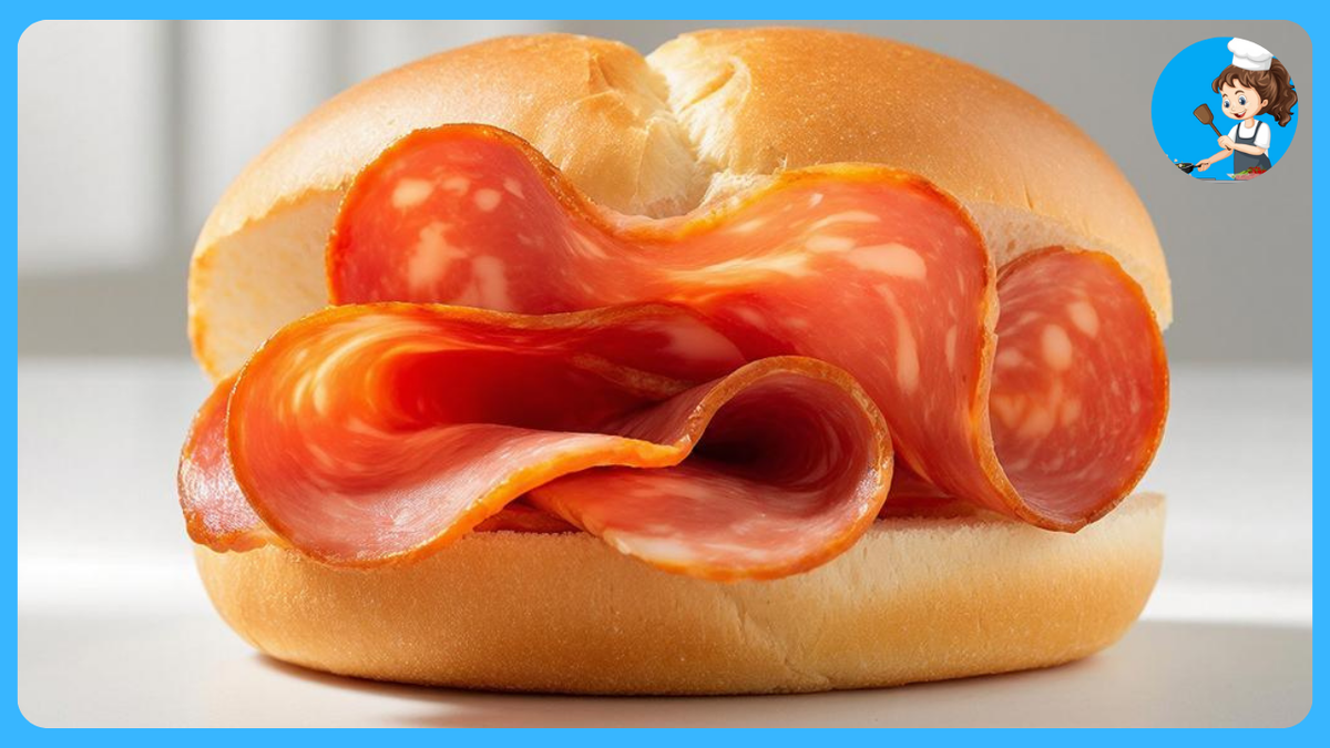 бутерброд с колбасой