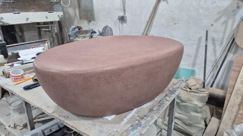 Фото с производства микроцемента