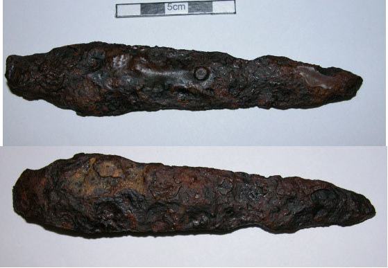 Наконечник копья XI века найденный в Скандинавии.