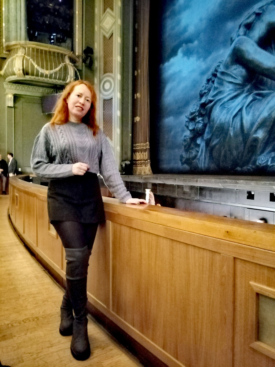 Вчера в Большом театре на новой сцене 