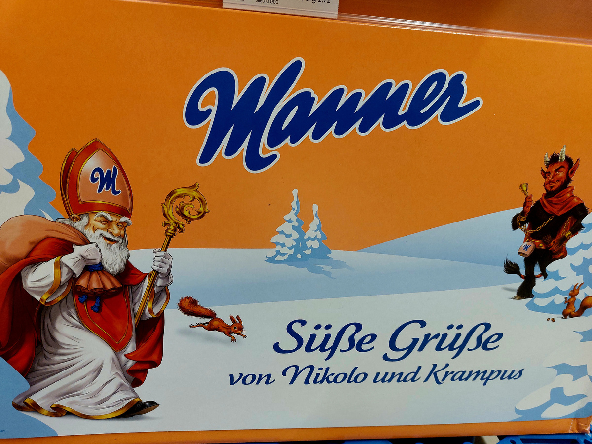 Николай и Крампус на продукции