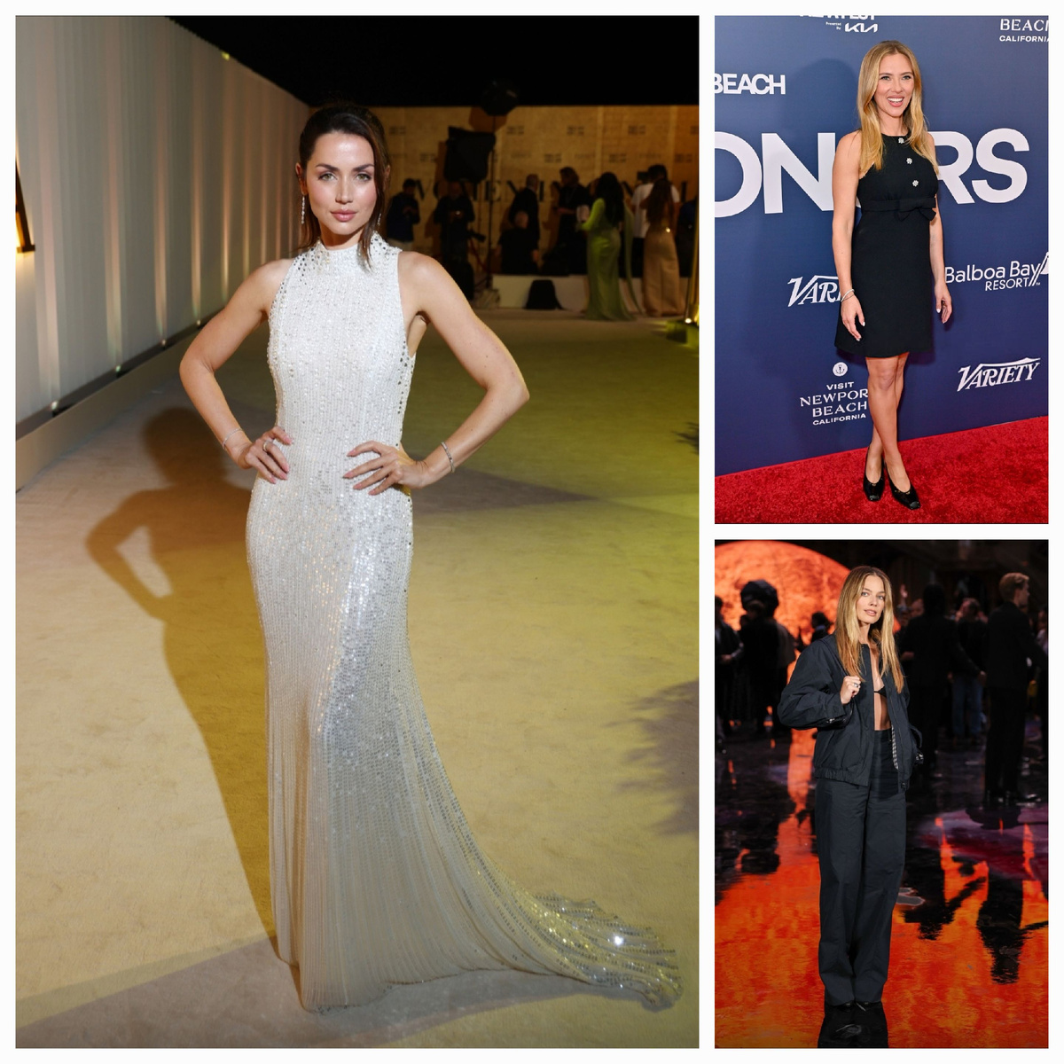 Актрисы из Топ 3 рейтинга Ranker. Материал: Getty Images.