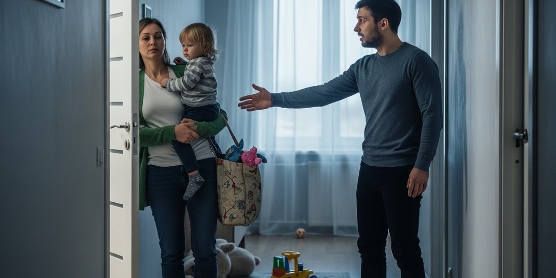 «Ты что, серьёзно уходишь? После всего, что было?» — муж не мог поверить. Но я уже молча собрала дочь, закрыла дверь и почувствовала свободу