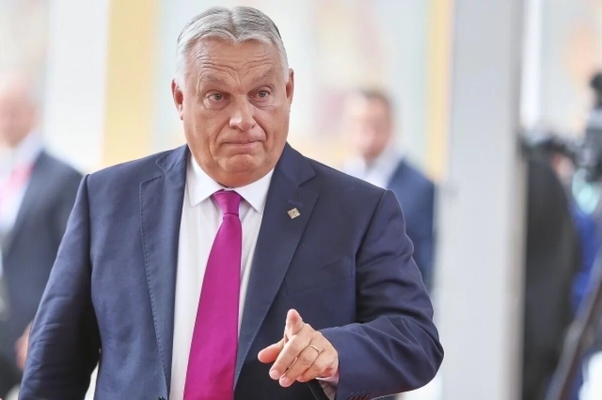    Орбан: конфликт на Украине выгоден политикам, оружейникам и банкирам