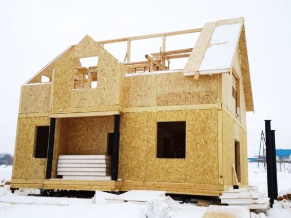Строительство дома из СИП-панелей