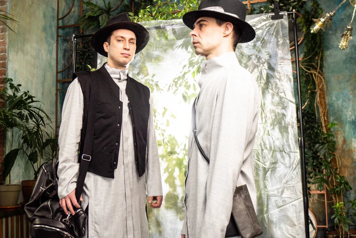 Длинная мужская рубашка